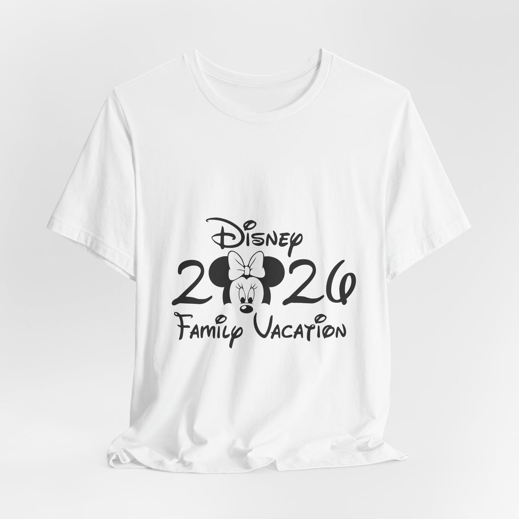2026 Minnie Mouse Family Vacation T-Shirt | Disney Vacation Tee