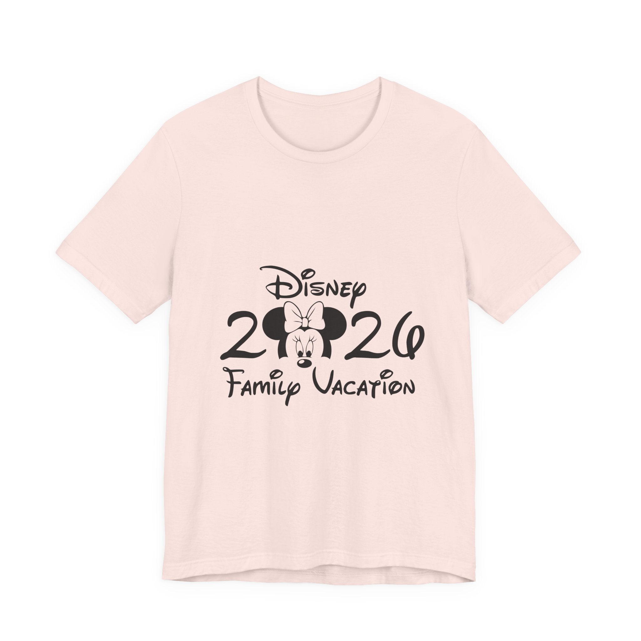 2026 Minnie Mouse Family Vacation T-Shirt | Disney Vacation Tee