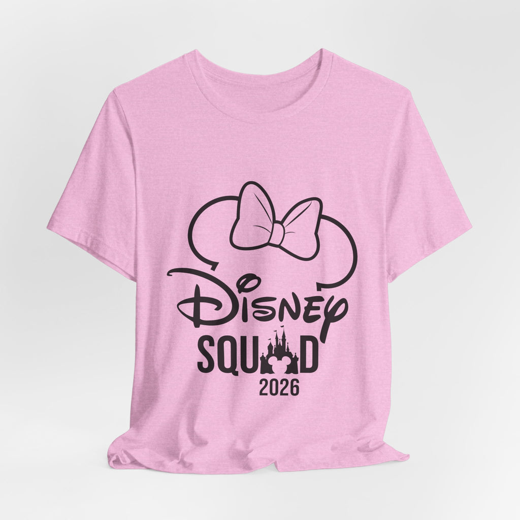 Disney Squad 2026 Tee | Minnie Bow Silhouette