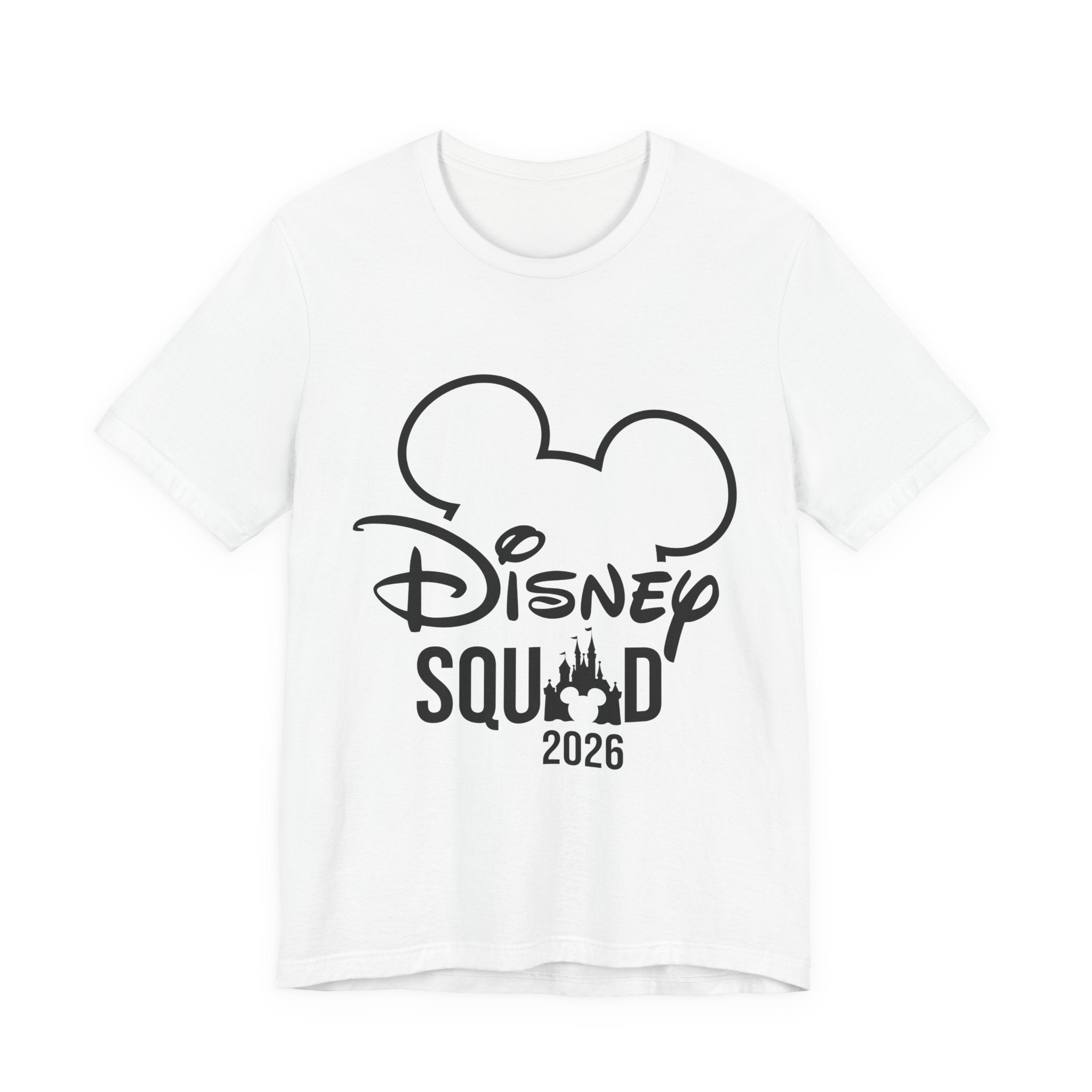 Disney Squad 2026 T-Shirt | Mouse Ears Castle Design