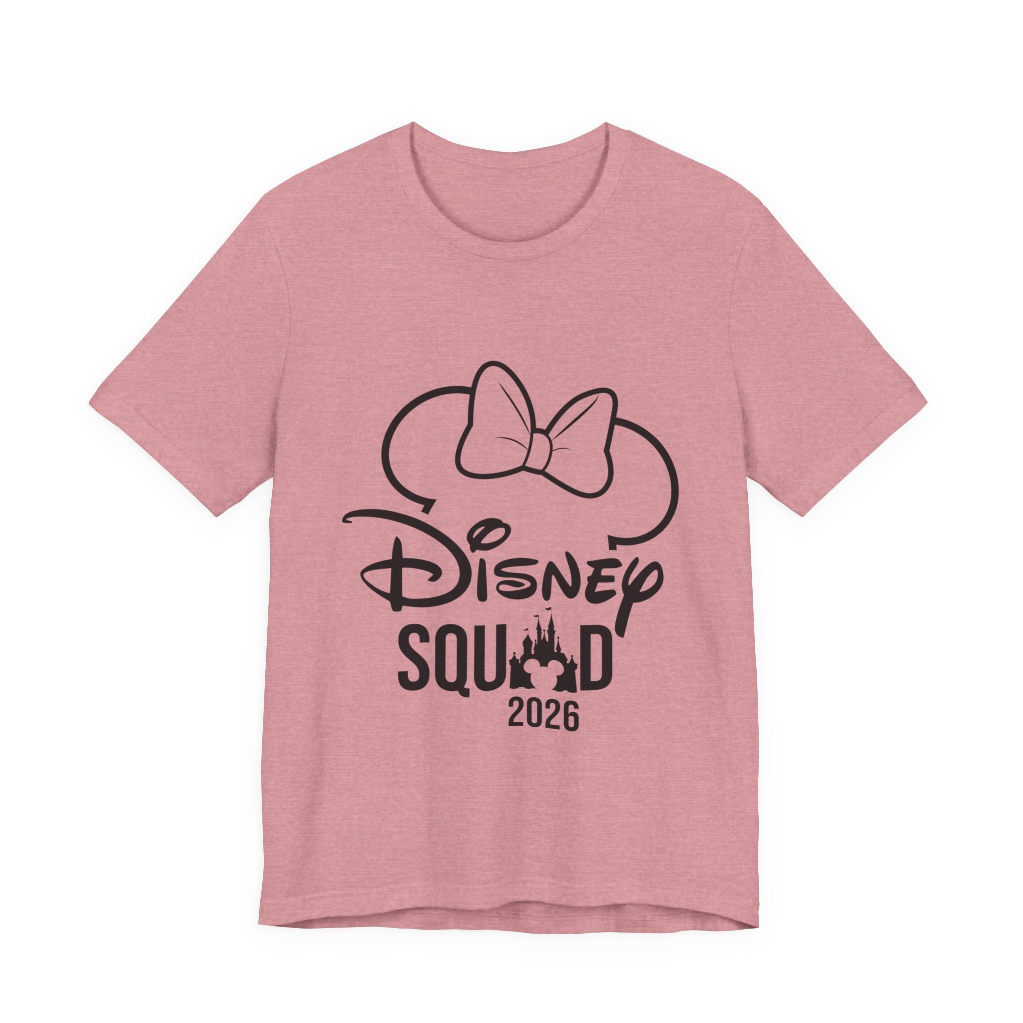 Disney Squad 2026 Tee | Minnie Bow Silhouette