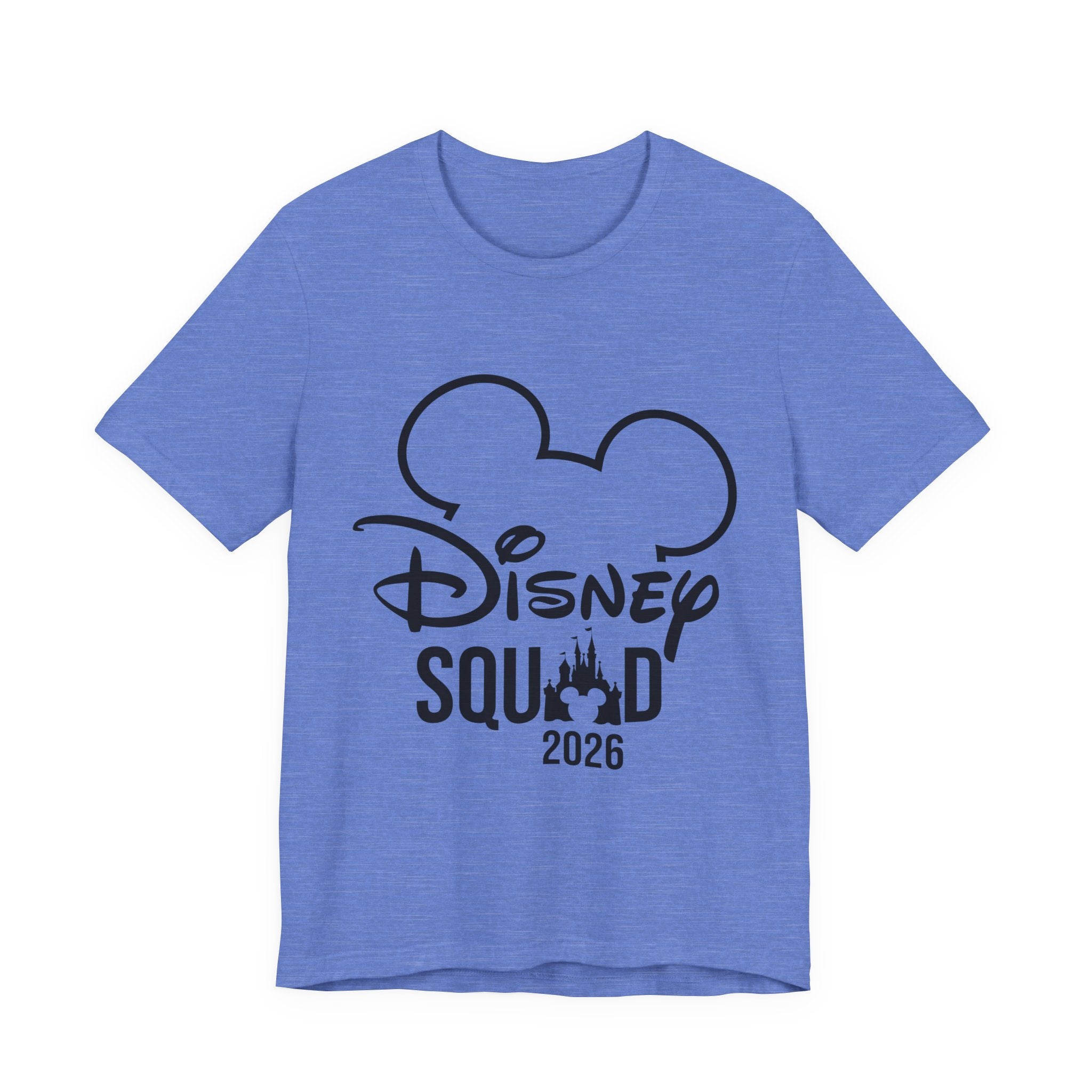 Disney Squad 2026 T-Shirt | Mouse Ears Castle Design