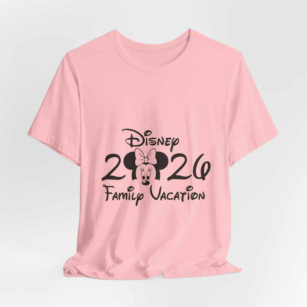 2026 Minnie Mouse Family Vacation T-Shirt | Disney Vacation Tee