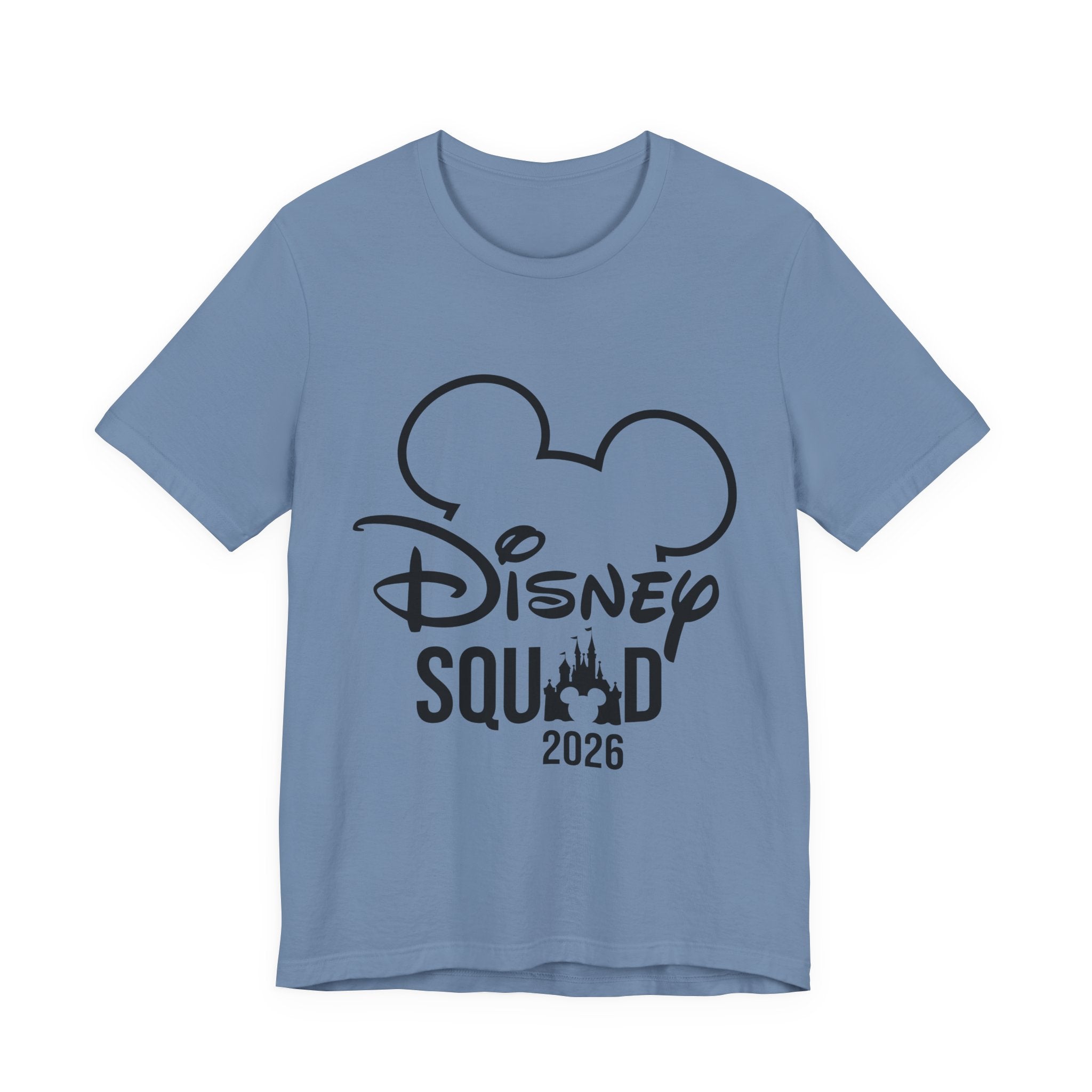 Disney Squad 2026 T-Shirt | Mouse Ears Castle Design