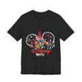 Disney Castle Mickey Ear Fireworks Tee | Mickey Mouse Graphic Shirt