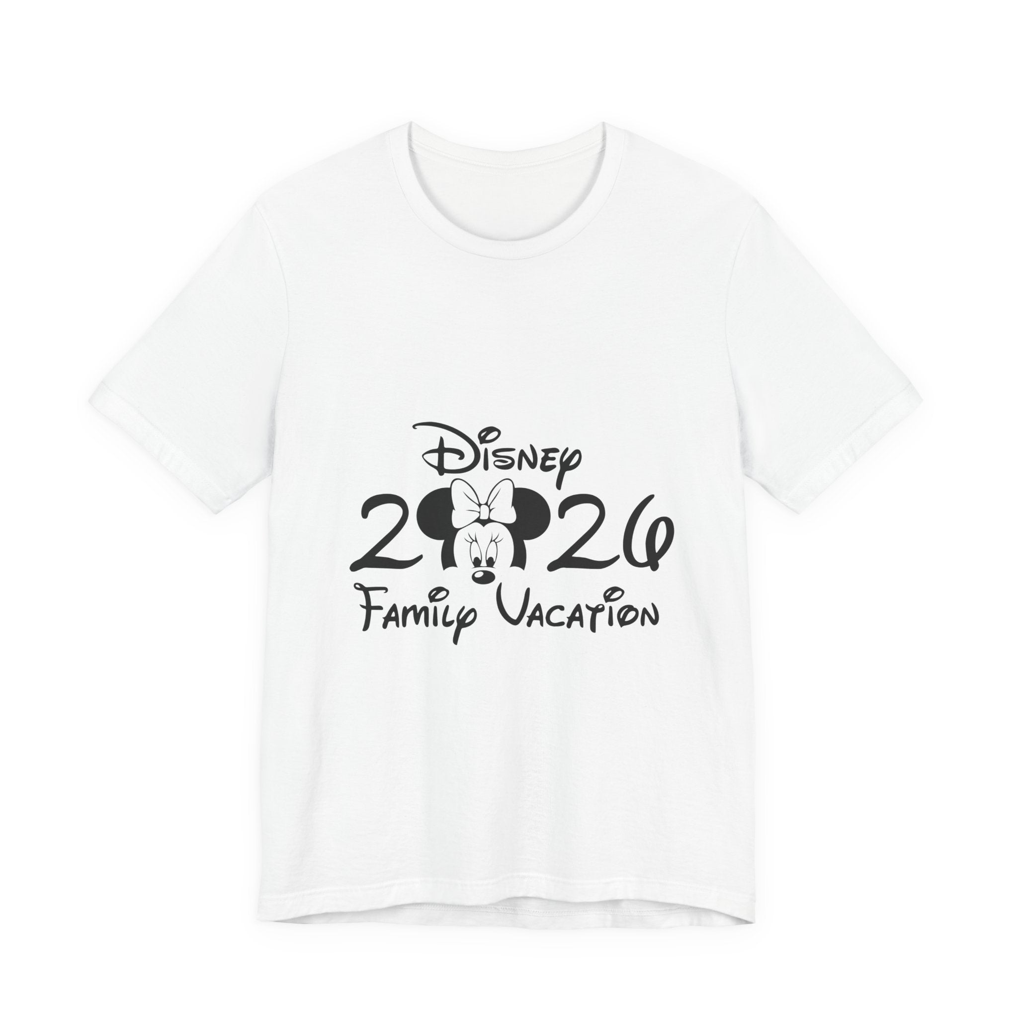 2026 Minnie Mouse Family Vacation T-Shirt | Disney Vacation Tee