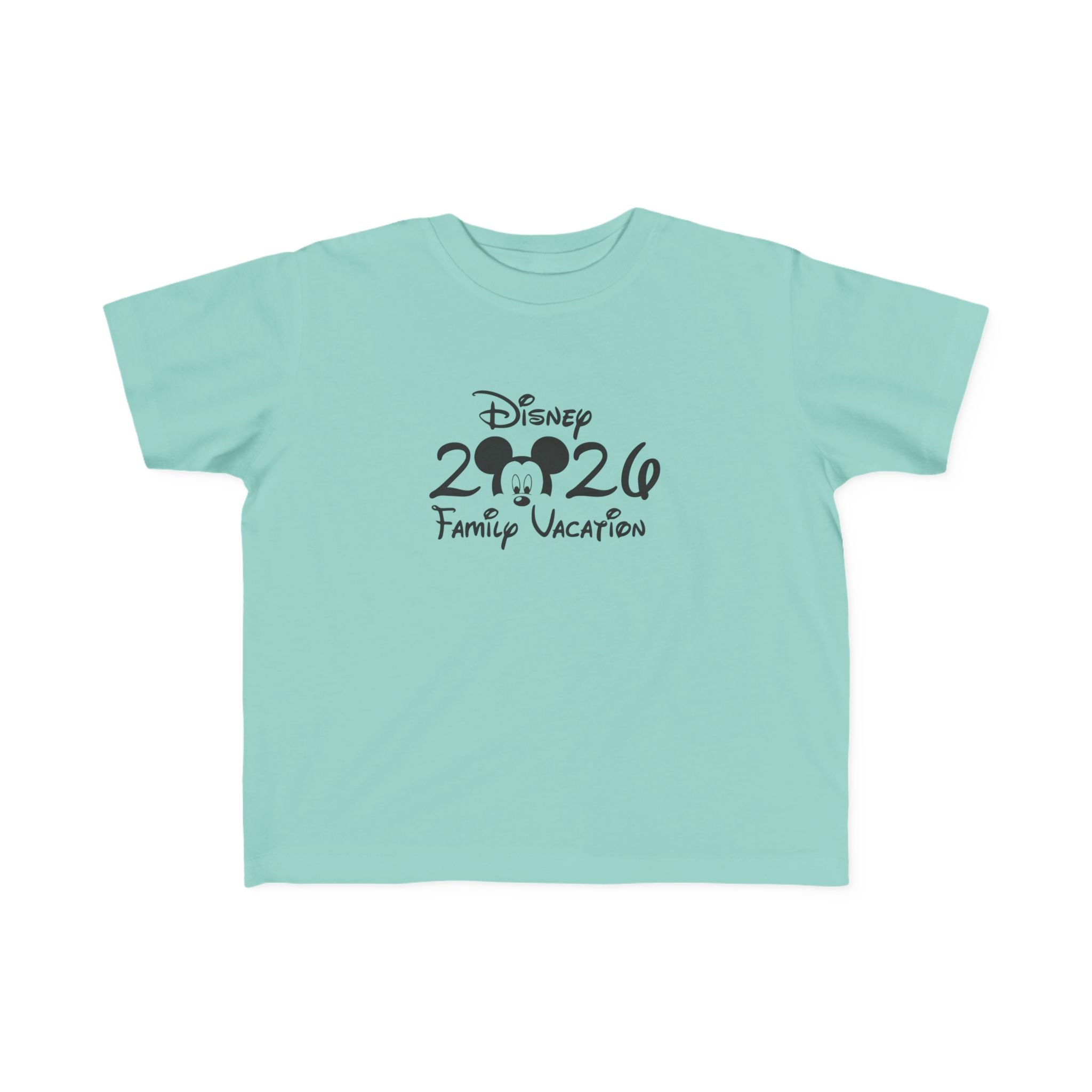 2026 Mickey Mouse Family Vacation Toddler Tee