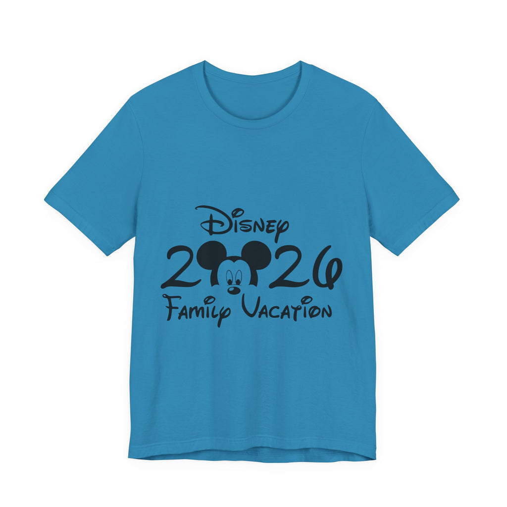 2026 Family Vacation Tee | Mickey Mouse Inspired T-Shirt