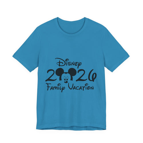 2026 Family Vacation Tee | Mickey Mouse Inspired T-Shirt