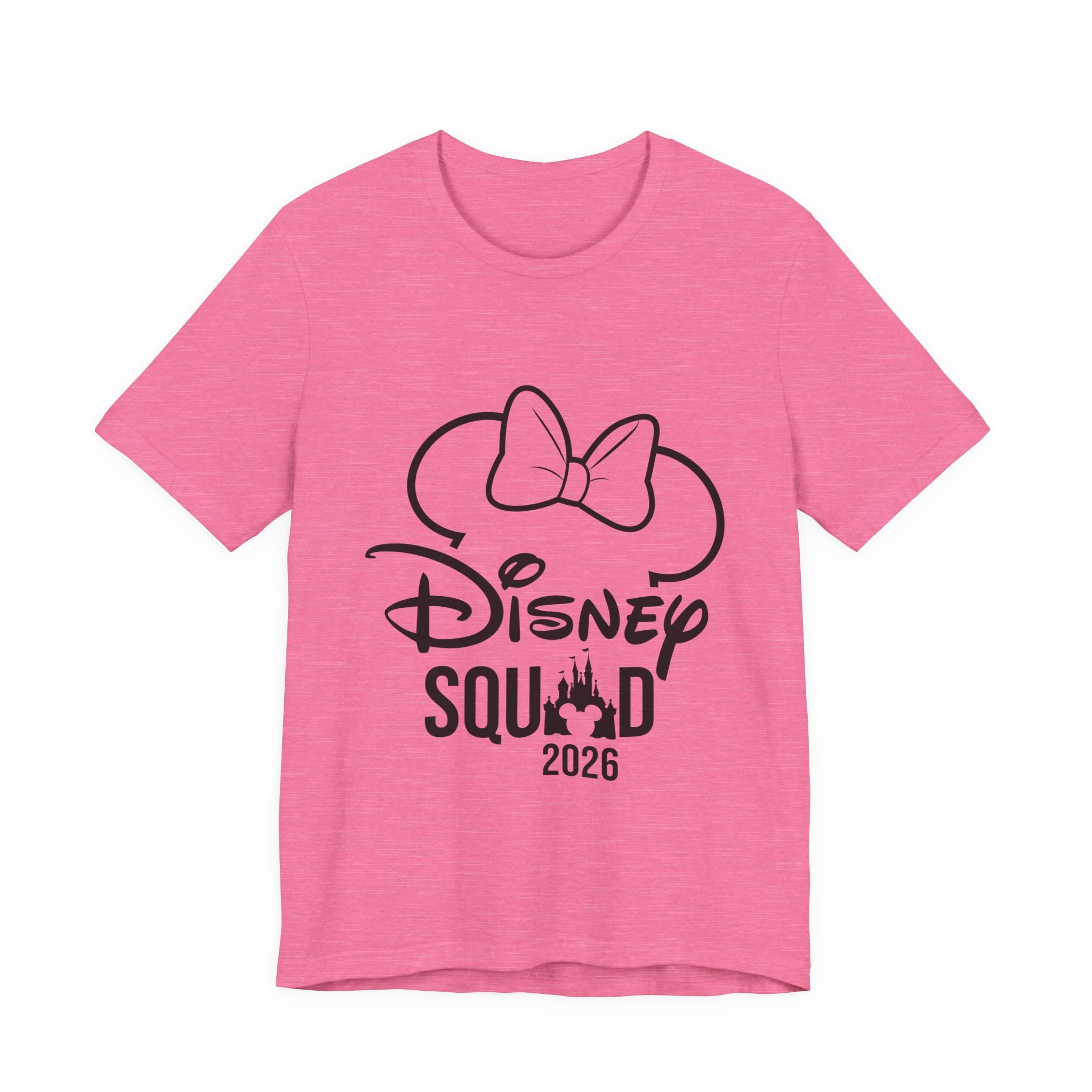 Disney Squad 2026 Tee | Minnie Bow Silhouette
