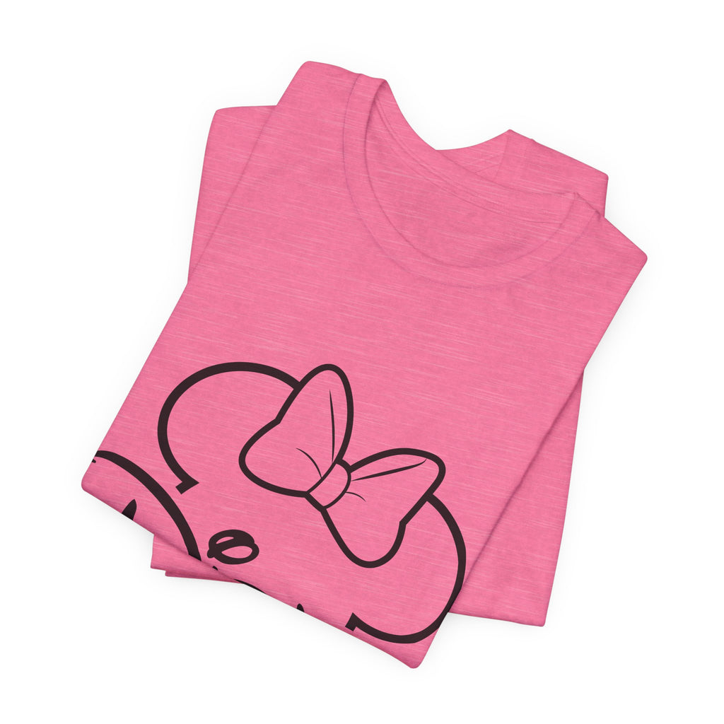 Disney Squad 2026 Tee | Minnie Bow Silhouette