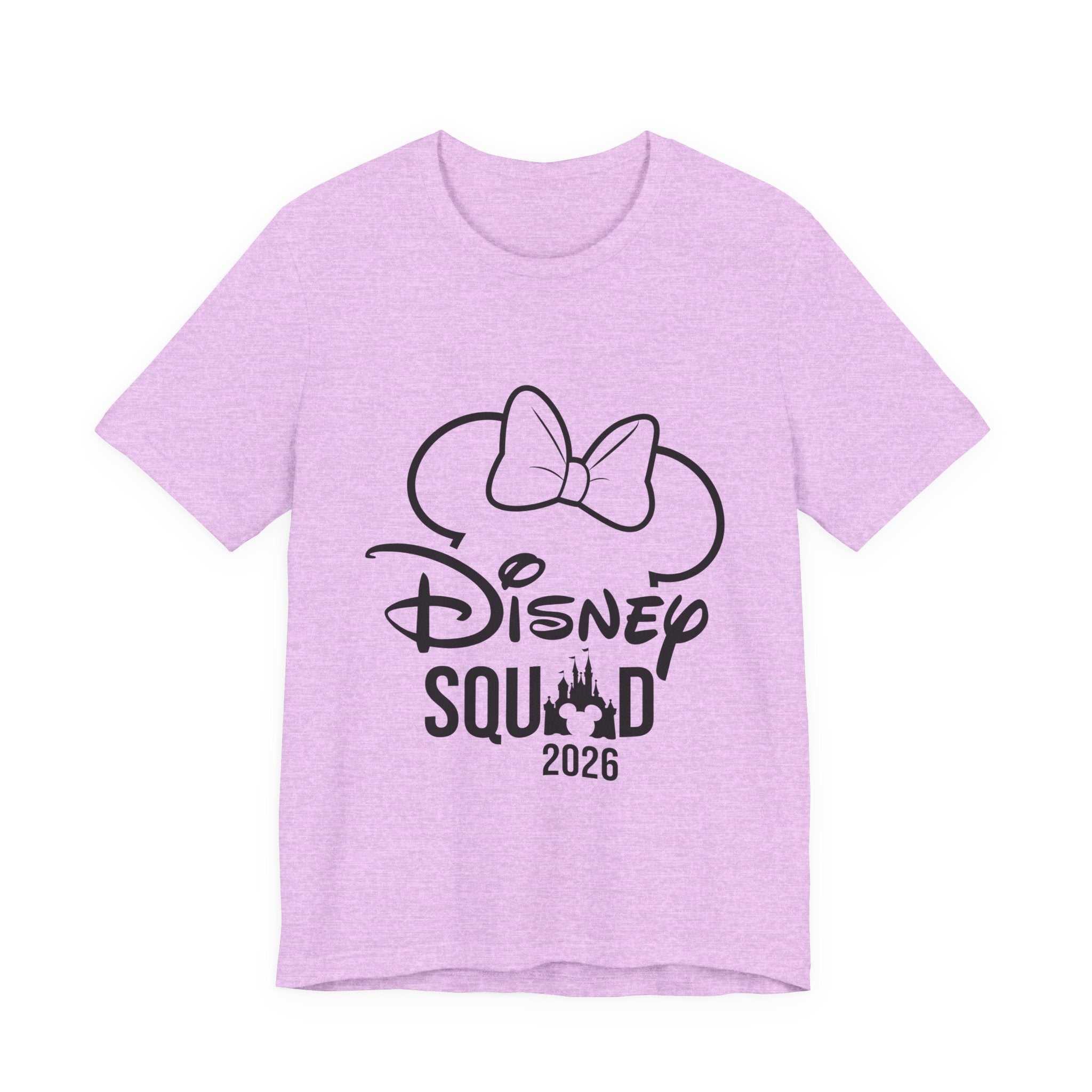 Disney Squad 2026 Tee | Minnie Bow Silhouette