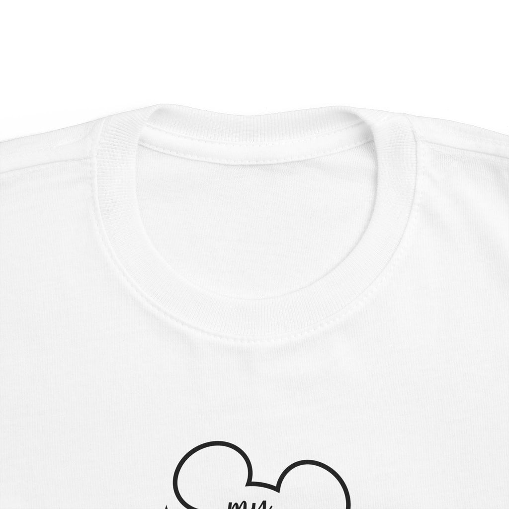 My First Trip to Disney Toddler Tee | Mickey Ear Silhouette, Castle Graphic