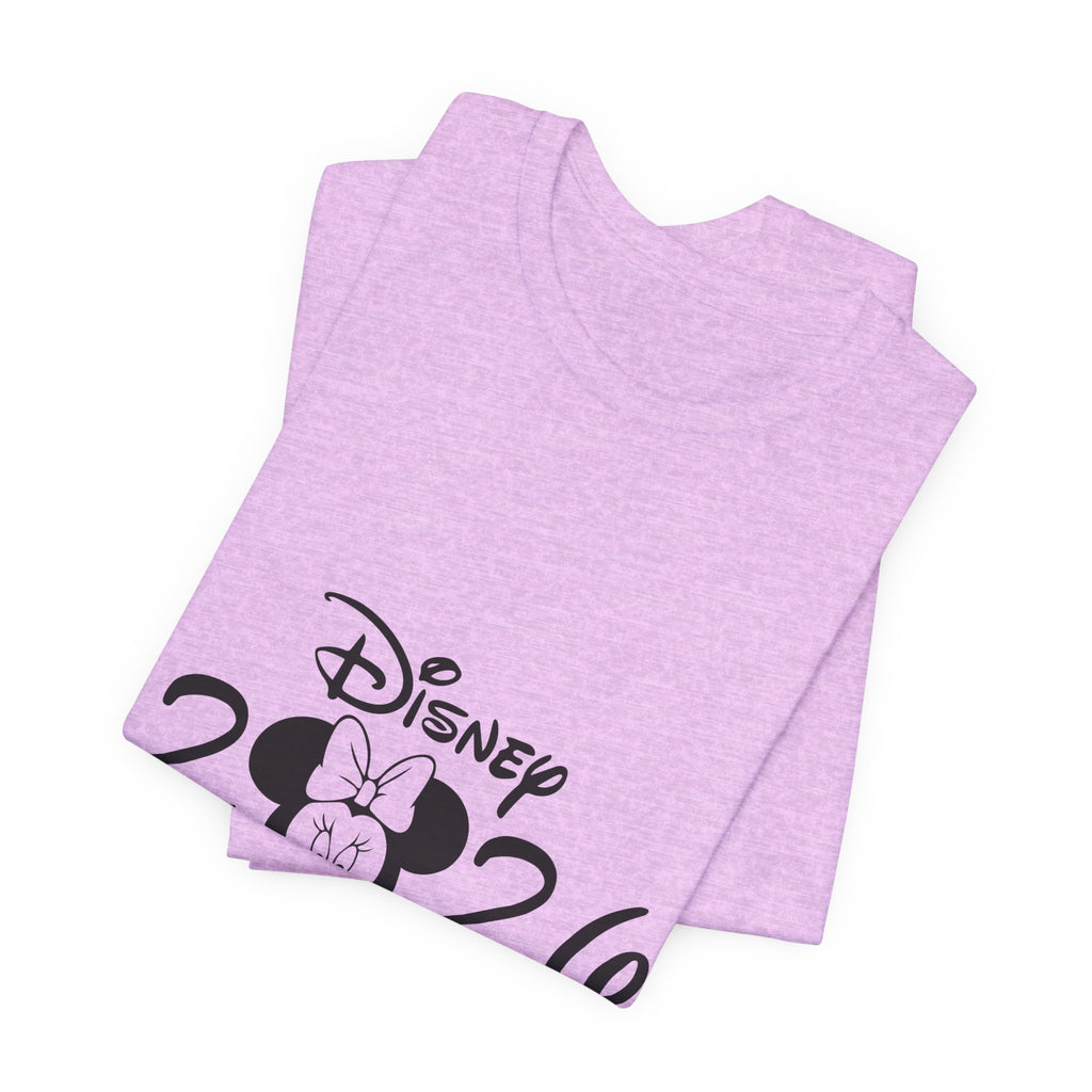 2026 Minnie Mouse Family Vacation T-Shirt | Disney Vacation Tee