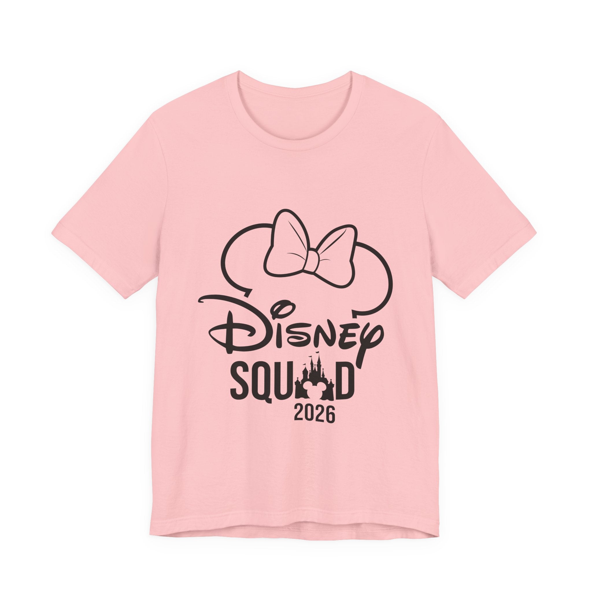 Disney Squad 2026 Tee | Minnie Bow Silhouette