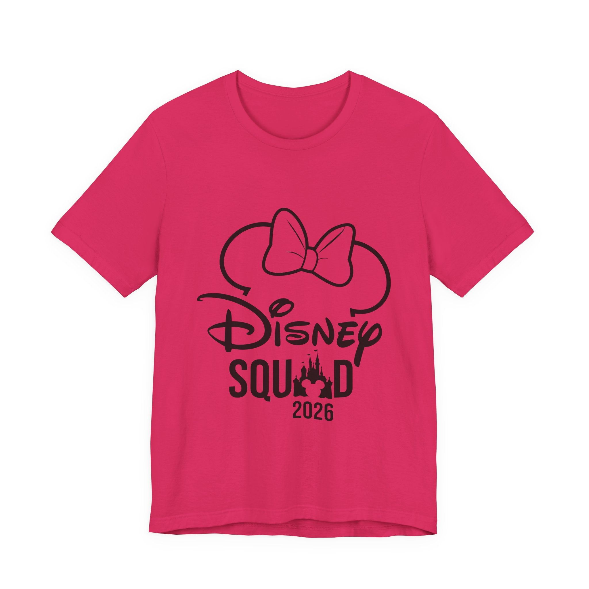 Disney Squad 2026 Tee | Minnie Bow Silhouette
