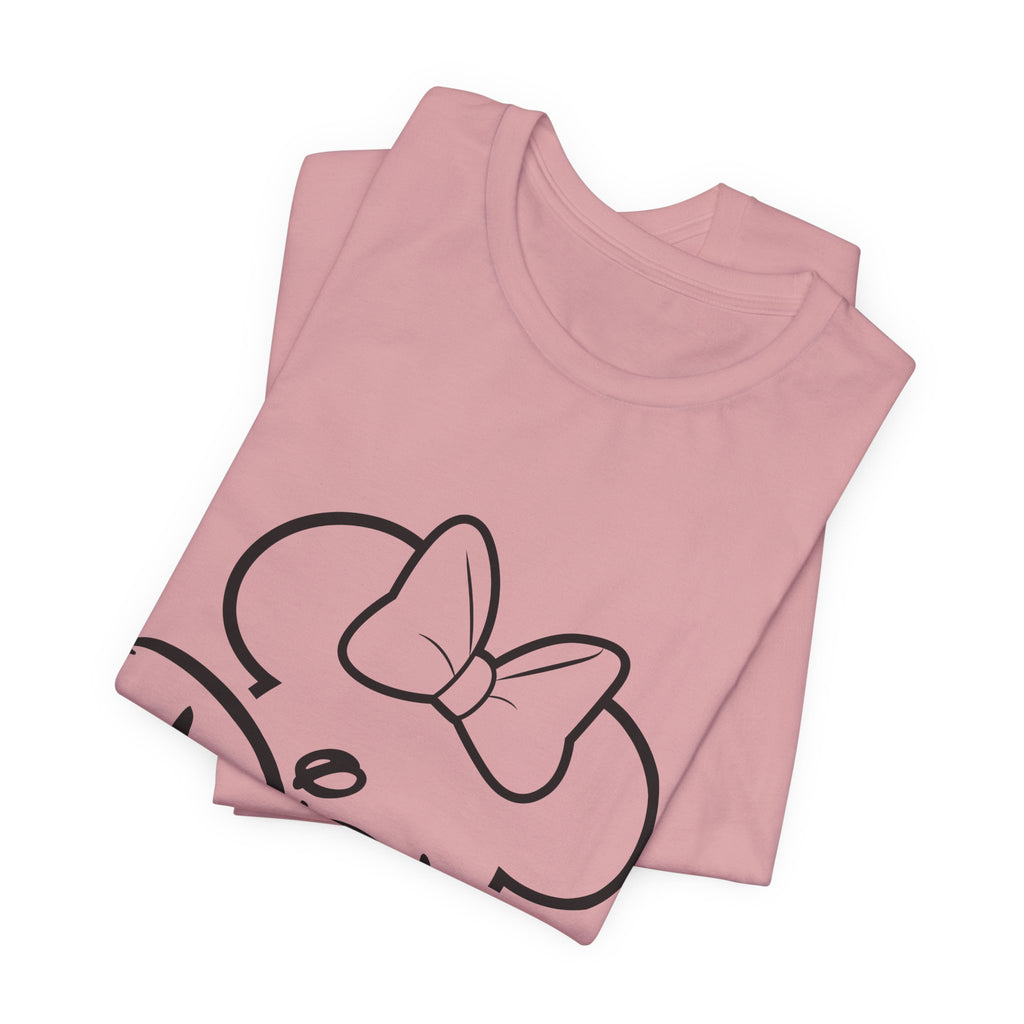 Disney Squad 2026 Tee | Minnie Bow Silhouette