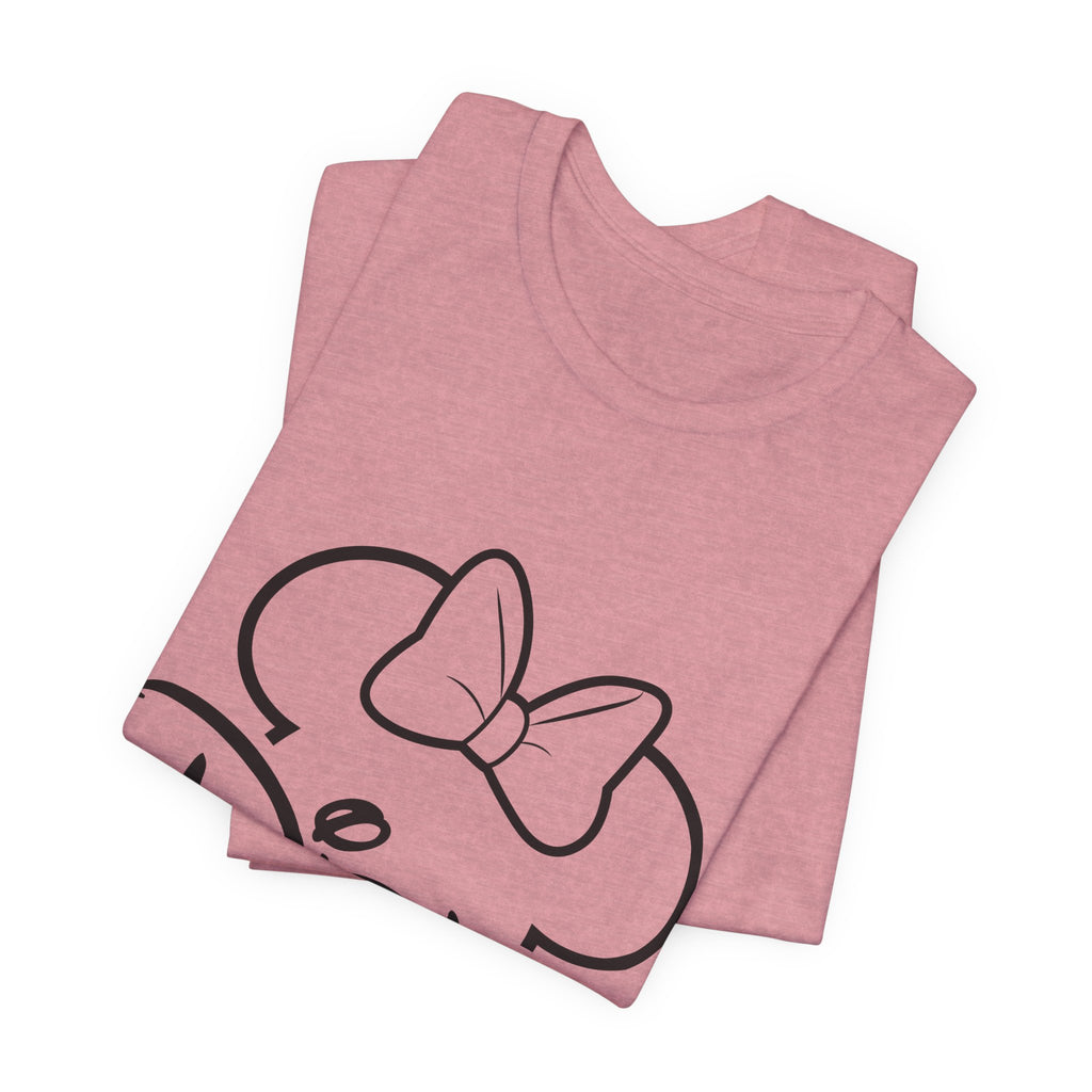 Disney Squad 2026 Tee | Minnie Bow Silhouette