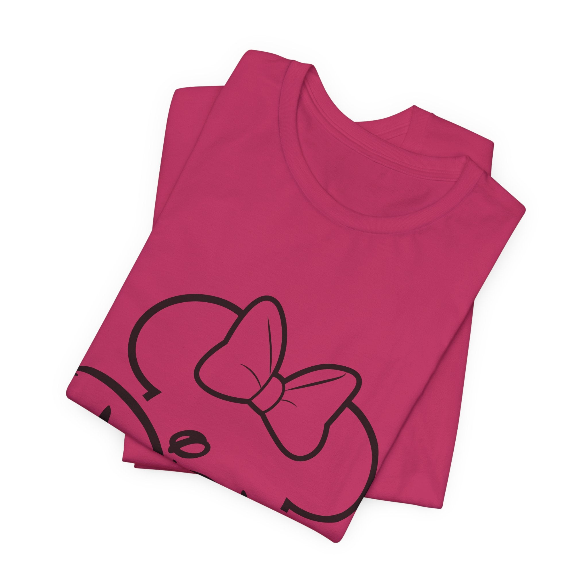 Disney Squad 2026 Tee | Minnie Bow Silhouette