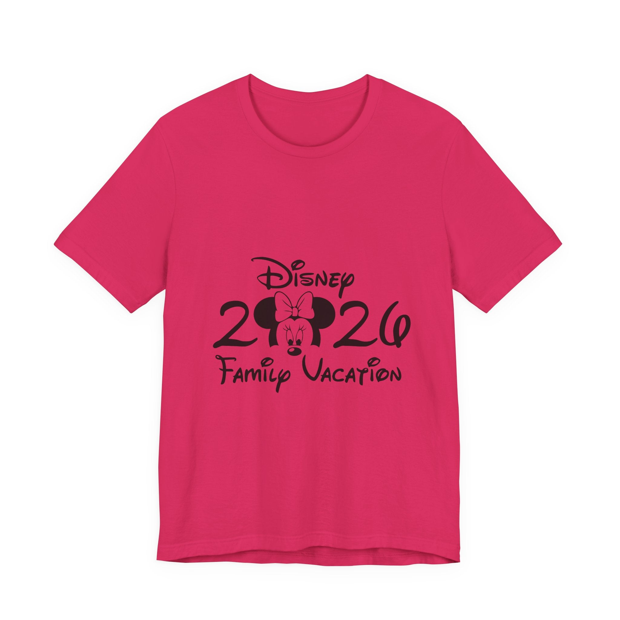 2026 Minnie Mouse Family Vacation T-Shirt | Disney Vacation Tee