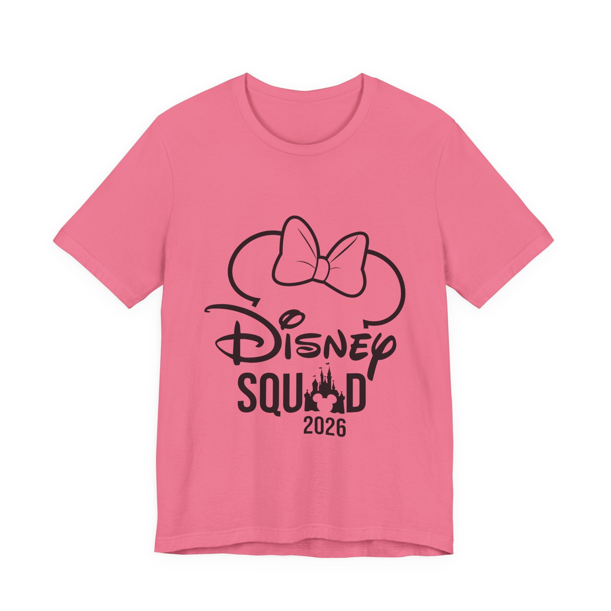 Disney Squad 2026 Tee | Minnie Bow Silhouette