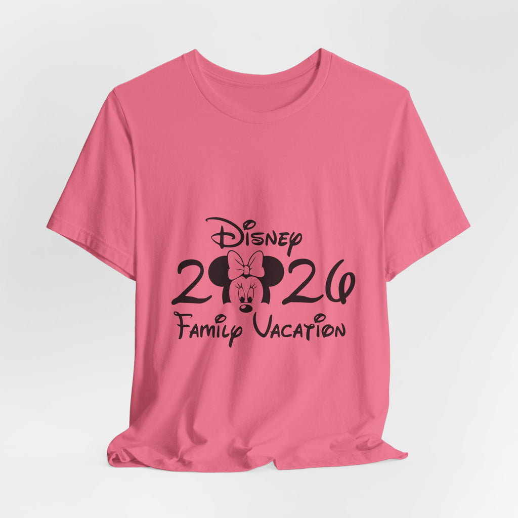 2026 Minnie Mouse Family Vacation T-Shirt | Disney Vacation Tee