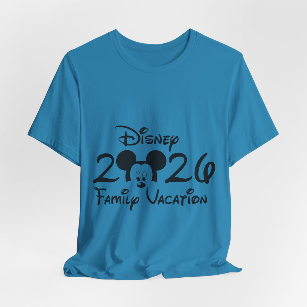 2026 Family Vacation Tee | Mickey Mouse Inspired T-Shirt