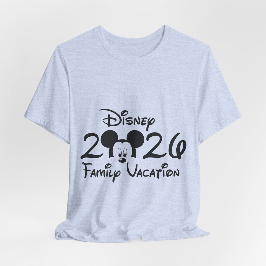 2026 Family Vacation Tee | Mickey Mouse Inspired T-Shirt