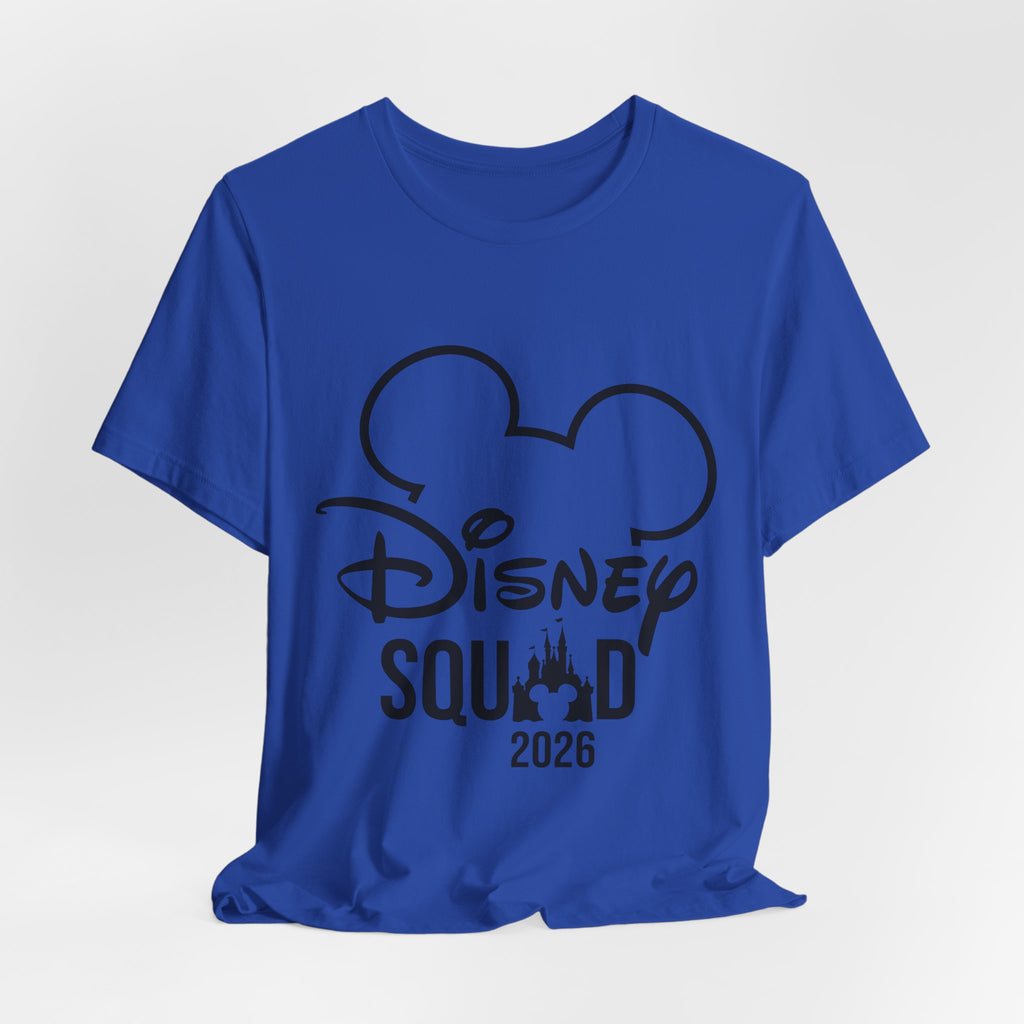Disney Squad 2026 T-Shirt | Mouse Ears Castle Design