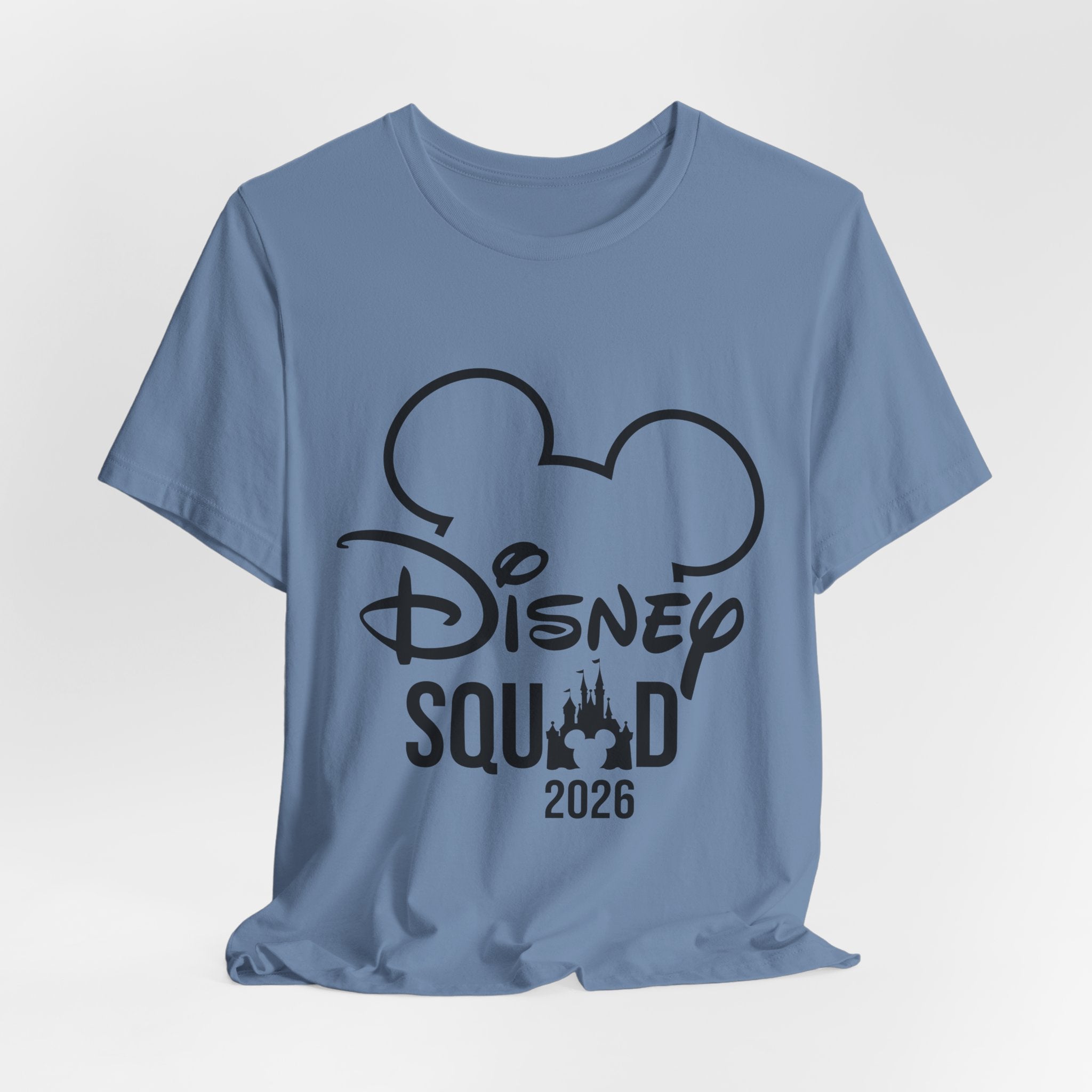 Disney Squad 2026 T-Shirt | Mouse Ears Castle Design