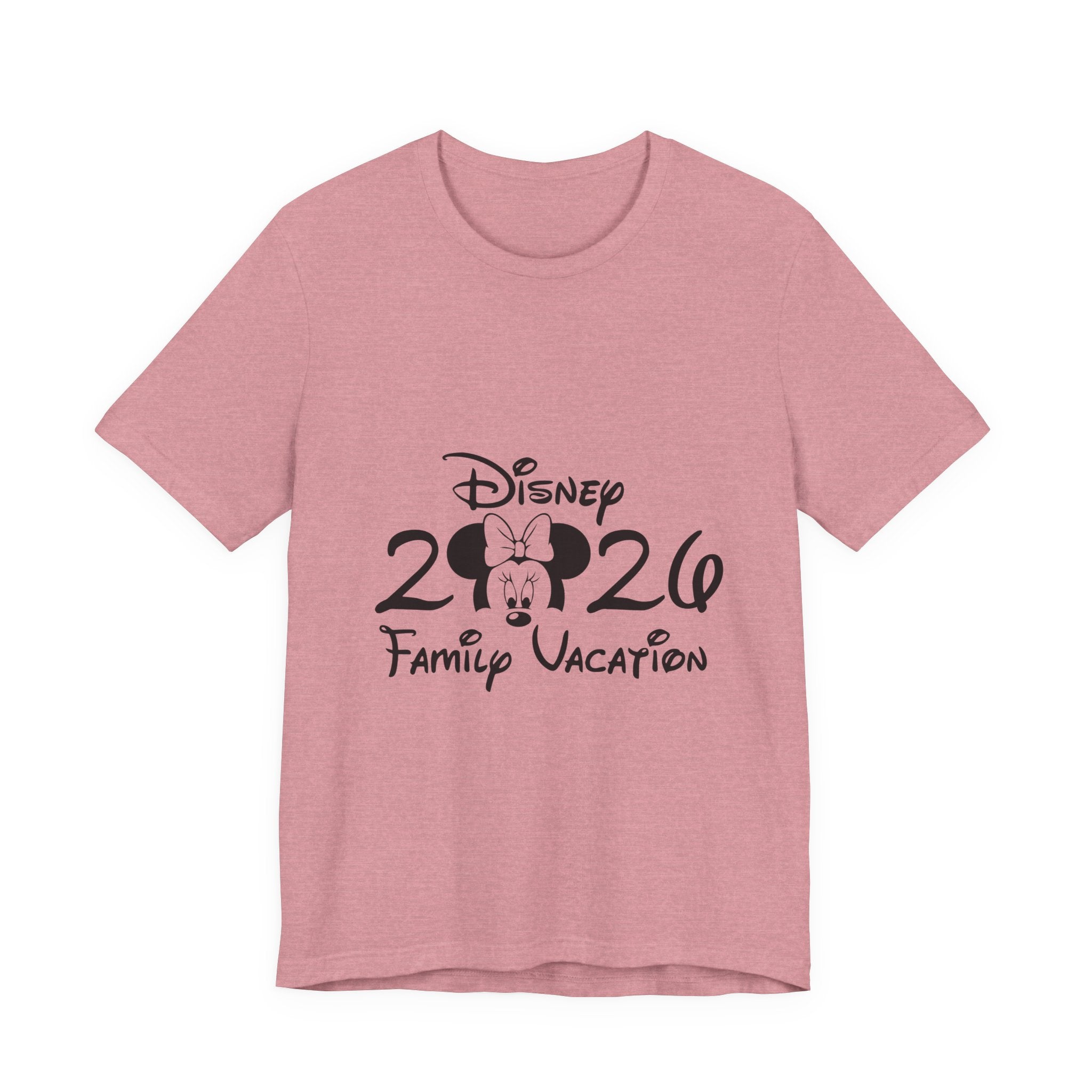 2026 Minnie Mouse Family Vacation T-Shirt | Disney Vacation Tee