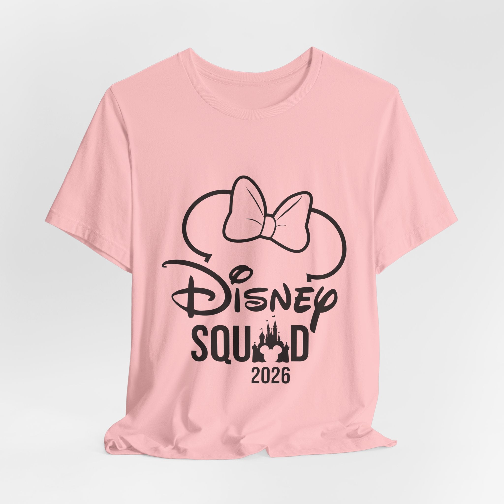 Disney Squad 2026 Tee | Minnie Bow Silhouette