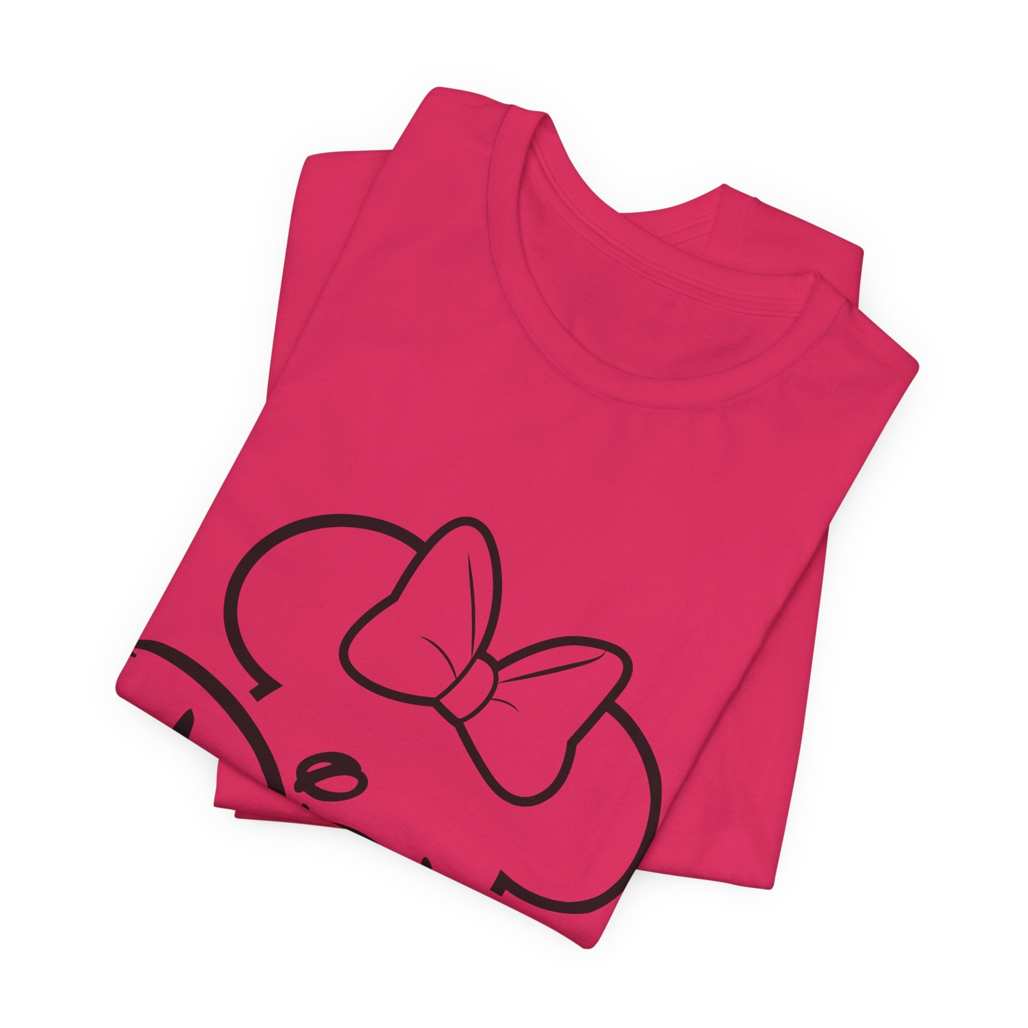 Disney Squad 2026 Tee | Minnie Bow Silhouette