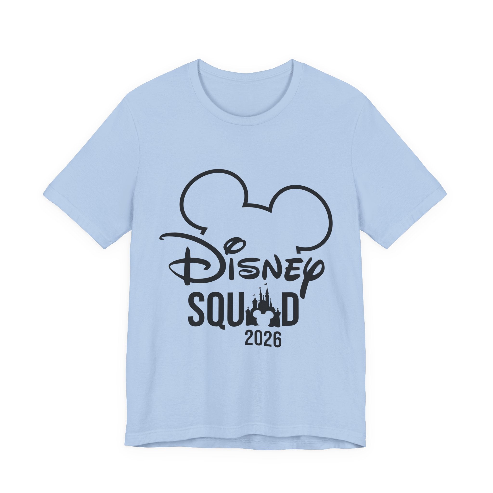 Disney Squad 2026 T-Shirt | Mouse Ears Castle Design
