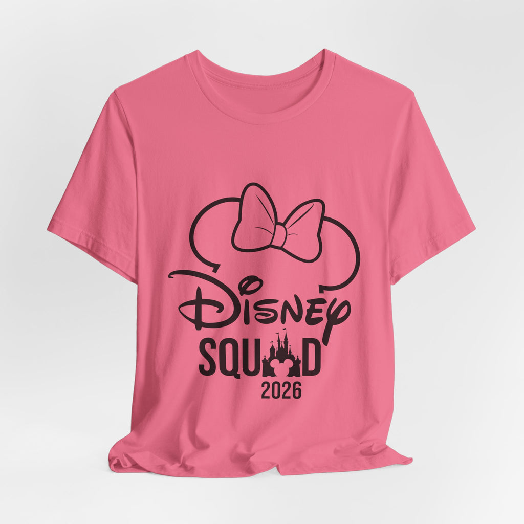 Disney Squad 2026 Tee | Minnie Bow Silhouette