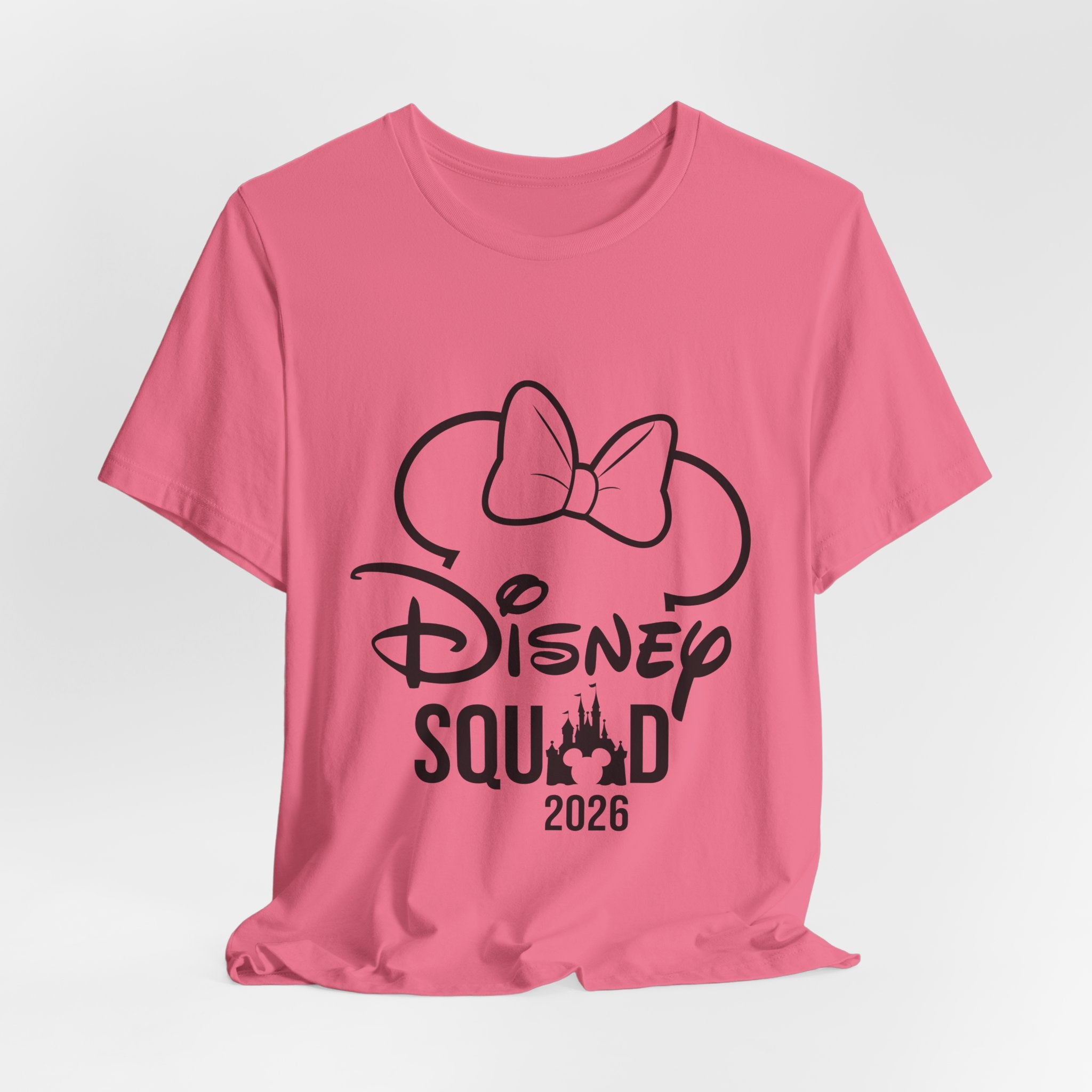 Disney Squad 2026 Tee | Minnie Bow Silhouette