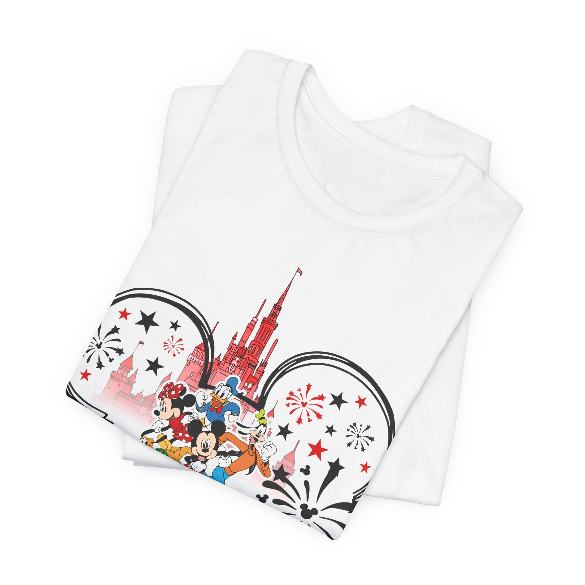 Disney Character Castle 2026 T-Shirt | Mickey Minnie Donald Tee