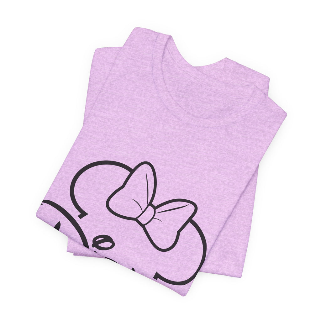 Disney Squad 2026 Tee | Minnie Bow Silhouette