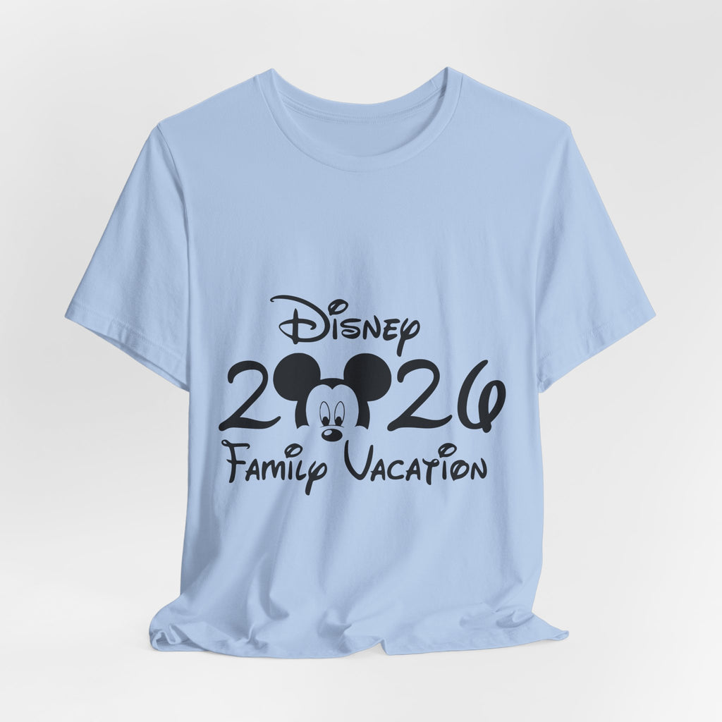 2026 Family Vacation Tee | Mickey Mouse Inspired T-Shirt